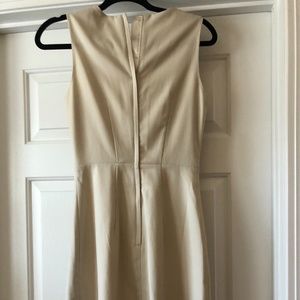 H&M off-white pencil dress